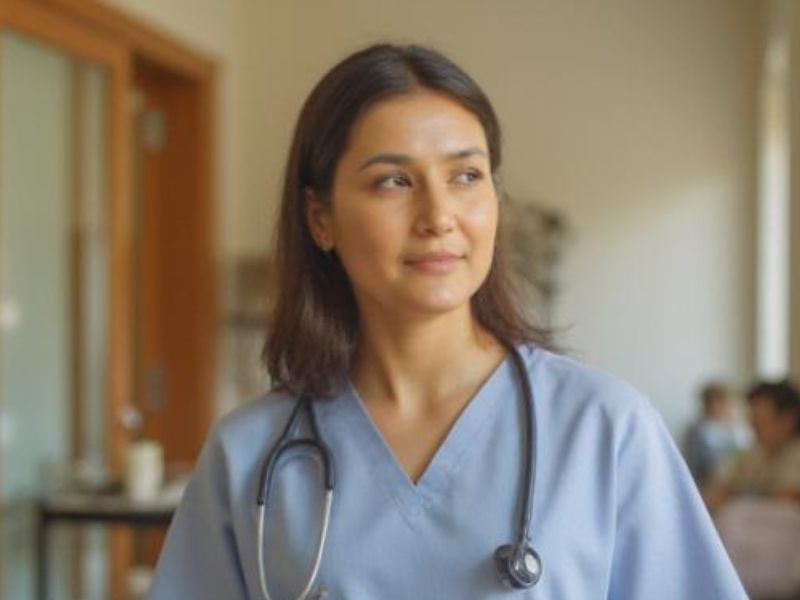 nurse if self confident